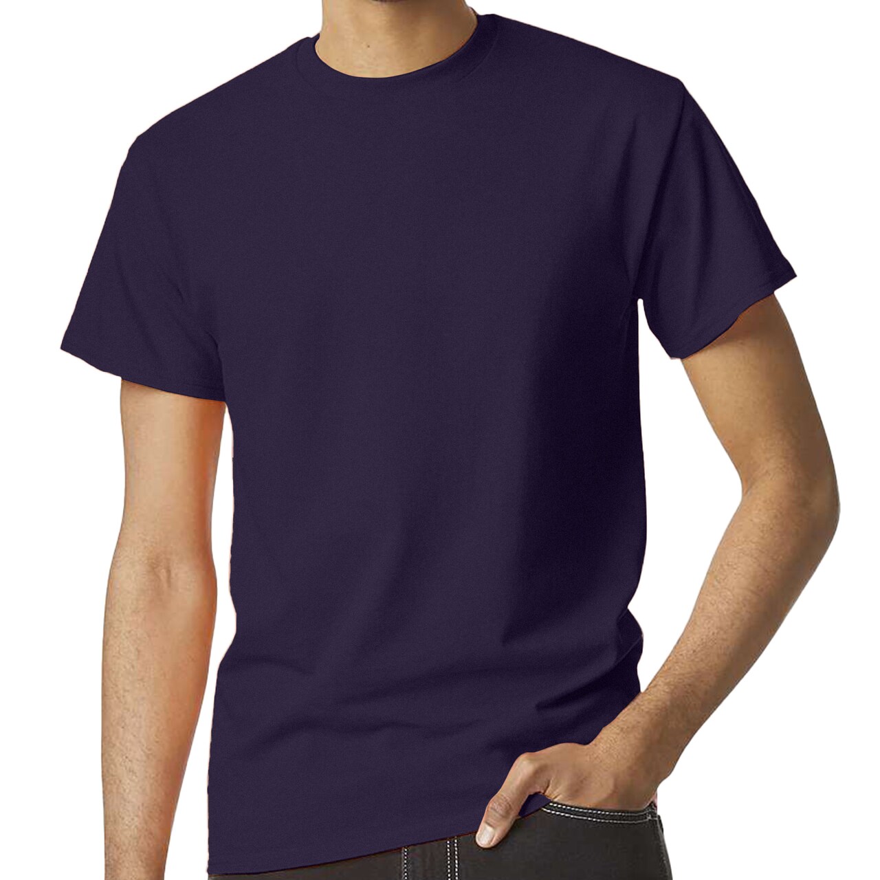 Gildan Heavy Cotton Arts & Crafts T-Shirt for Adult's, Crewneck Casual Multicolor Tee